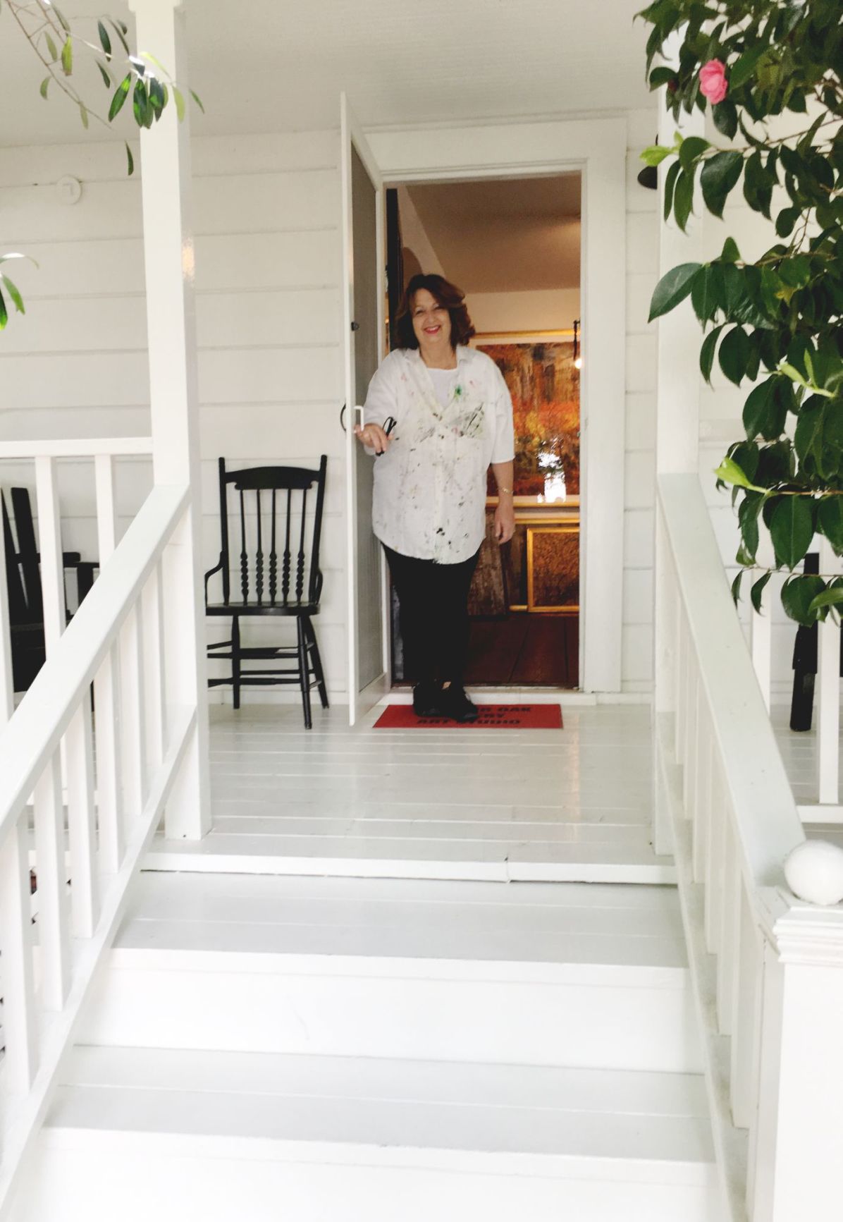 Layla Fanucci at home
